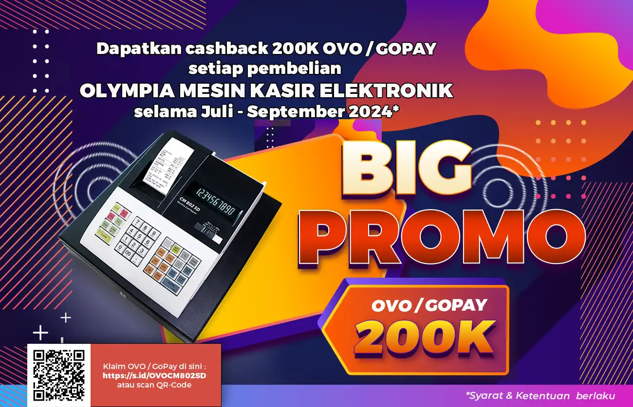 PROMO Electronic Cash Register OLYMPIA